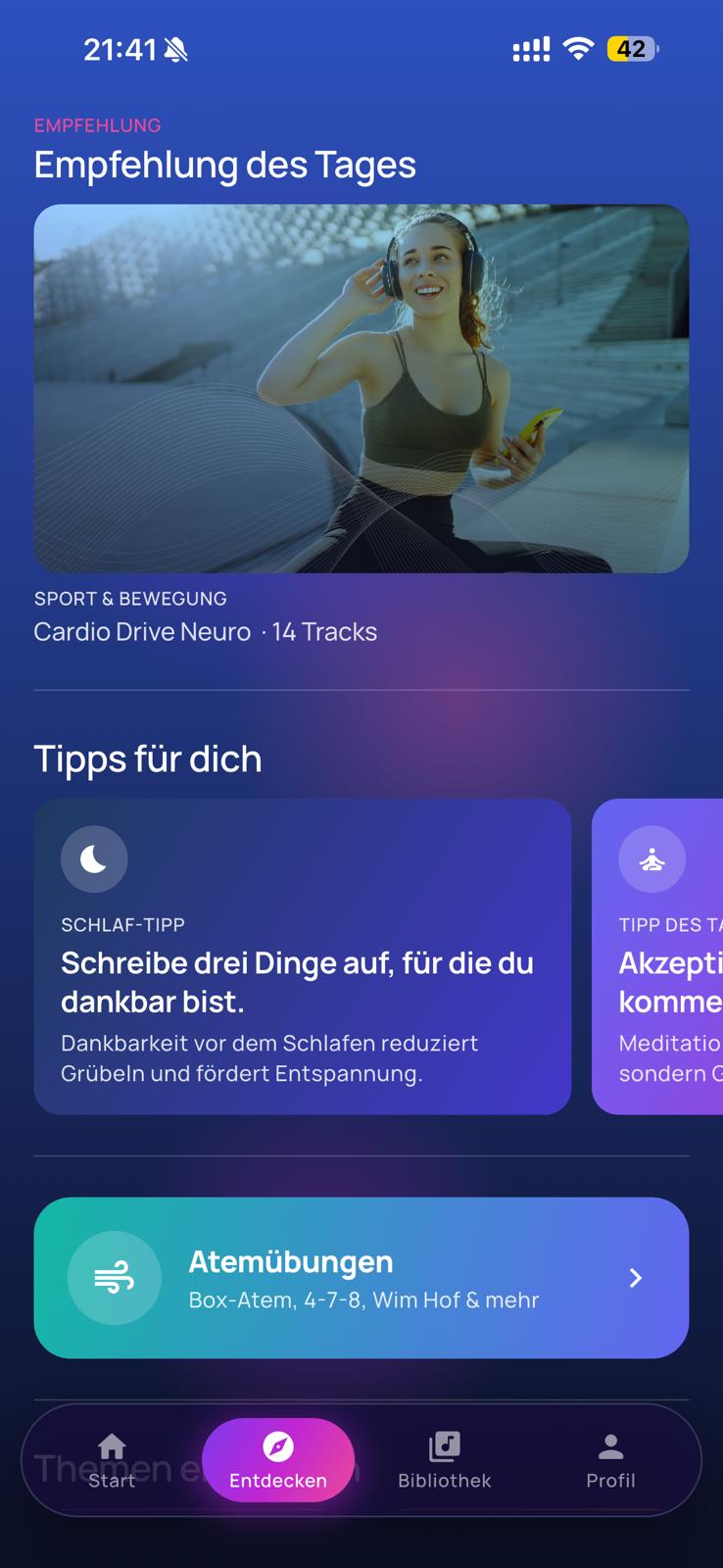 Entdecken — Empfehlung des Tages