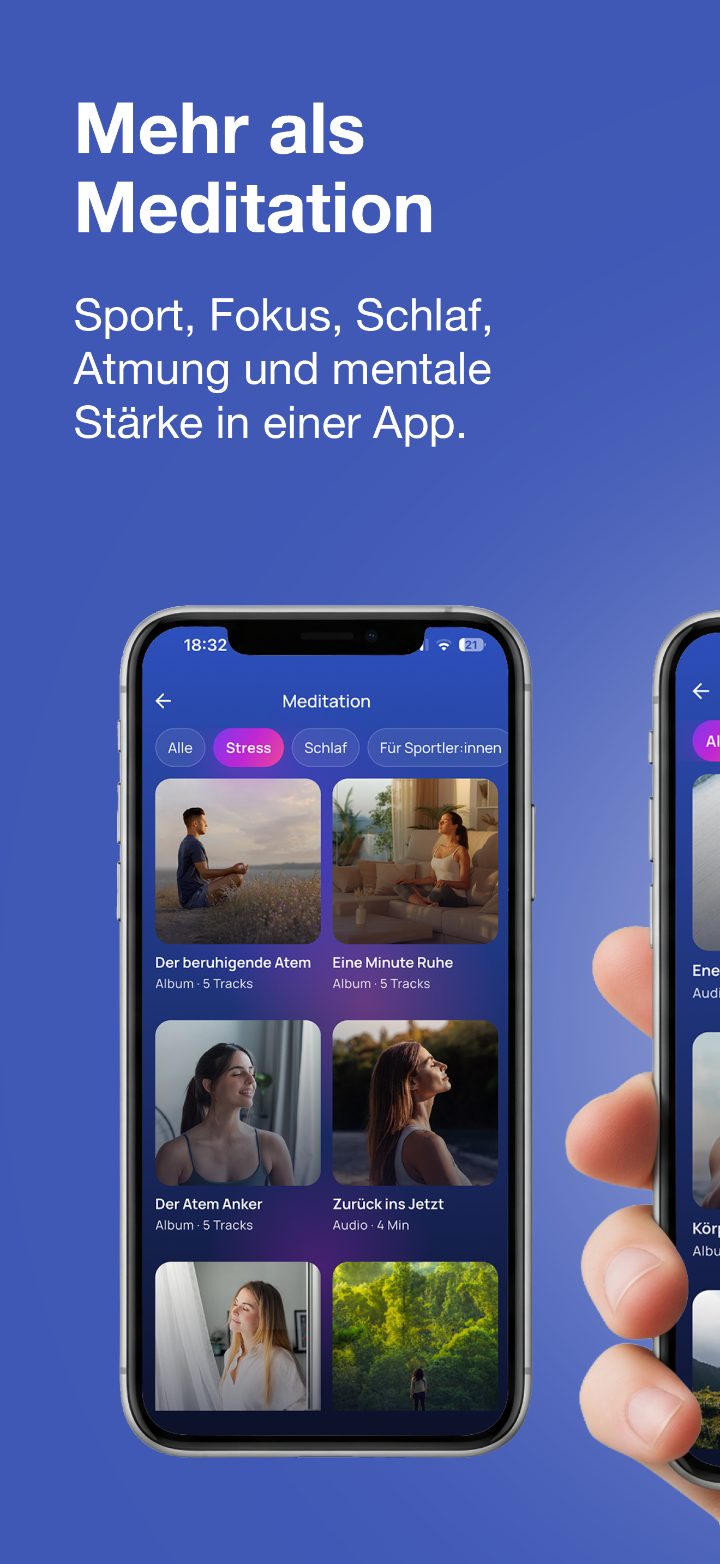CHAKOGA App — Themenauswahl