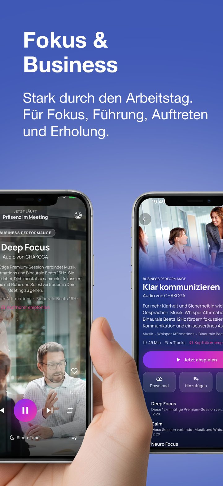 CHAKOGA App — Meditation & Achtsamkeit