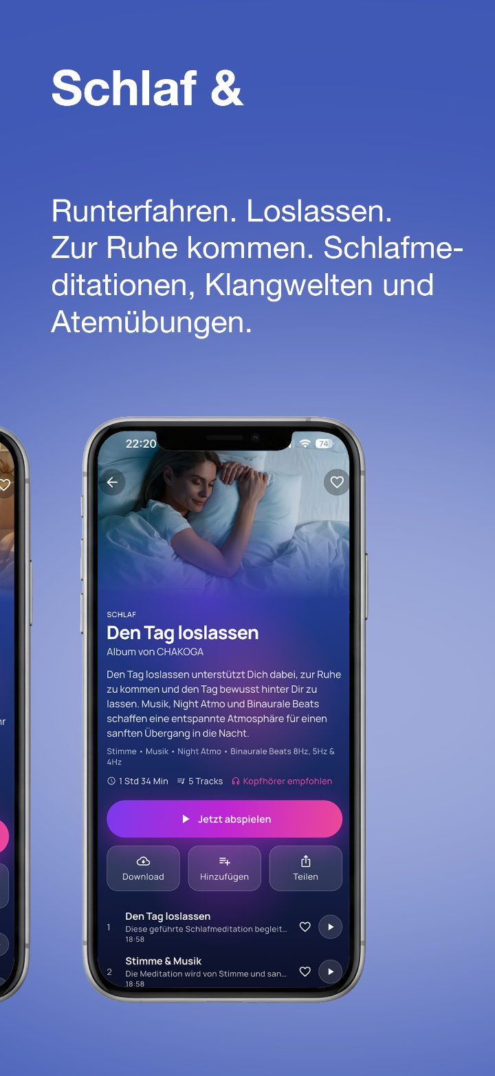CHAKOGA App — Atemübungen
